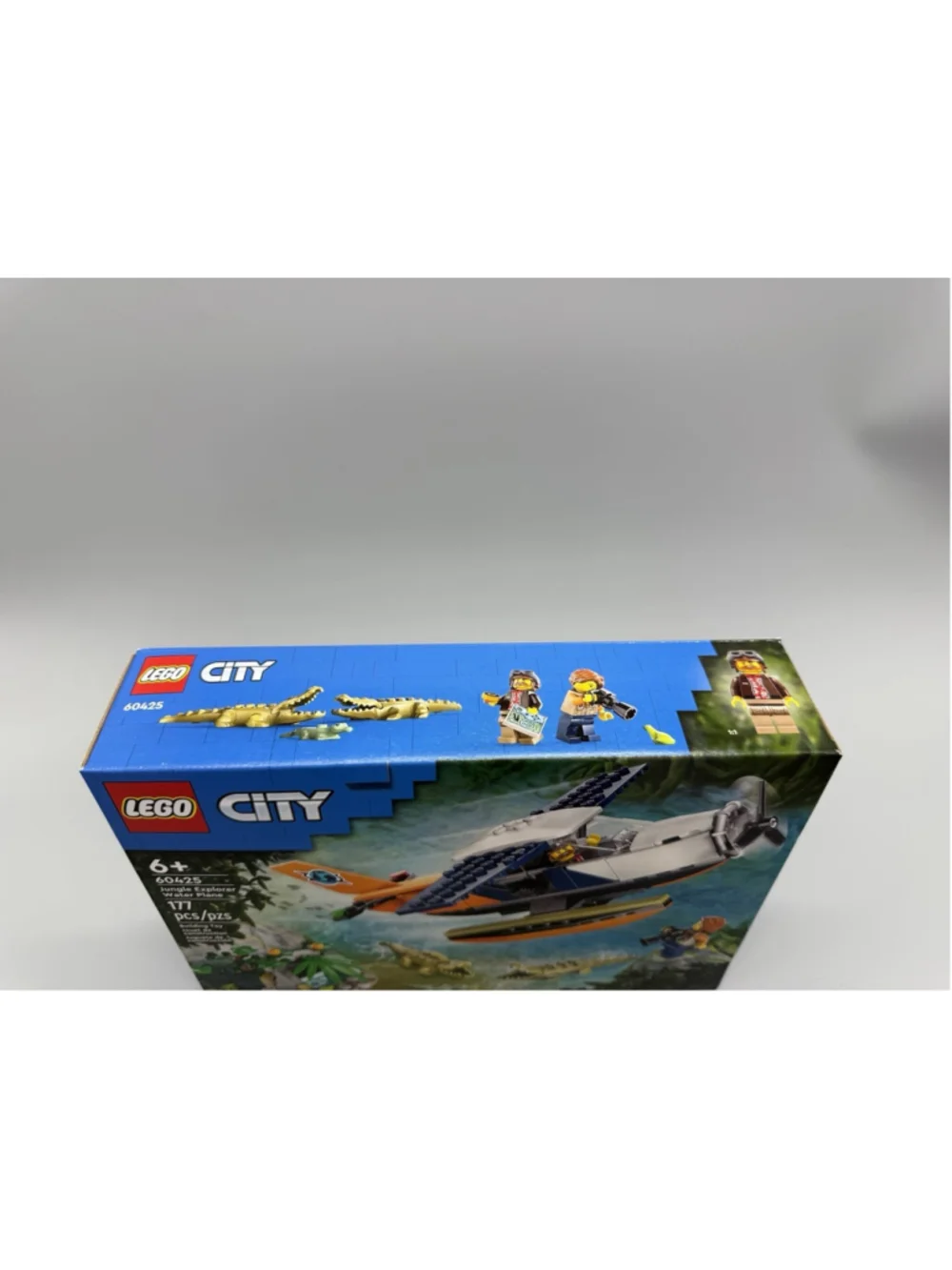 LEGO Retired City Jungle Explorer Water Plane Set 60425 177 pcs Ages 6+